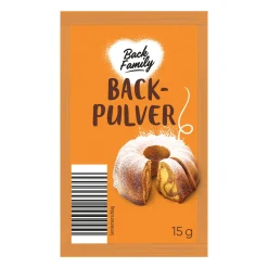 BACK FAMILY Backpulver* Backzutaten, Backmischungen & Dekor Bei Aldi Nord.