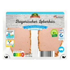 GUT DREI EICHEN Bayerischer Leberkäs* Schweinefleisch Bei Aldi Nord.|Wurstaufschnitt & Streichwurst Bei Aldi Nord.