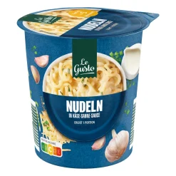 LE GUSTO Bechergericht* Pastagerichte & Instant-Nudeln Bei Aldi Nord.