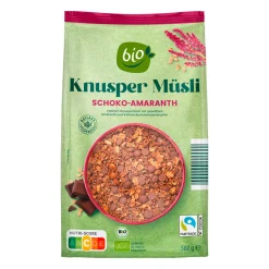 BIO -Knuspermüsli* Haferflocken, Müsli & Müsliriegel Bei Aldi Nord.