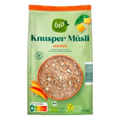BIO -Knuspermüsli* Haferflocken, Müsli & Müsliriegel Bei Aldi Nord.
