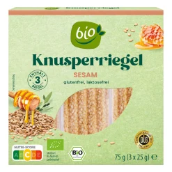 BIO -Knusperriegel* Haferflocken, Müsli & Müsliriegel Bei Aldi Nord.