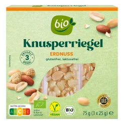 BIO -Knusperriegel* Haferflocken, Müsli & Müsliriegel Bei Aldi Nord.