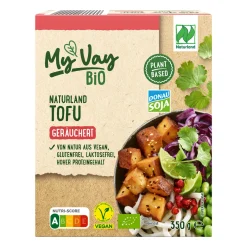 MYVAY Bio-Tofu* Veganer Fleischersatz Bei Aldi Nord.