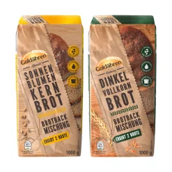 GOLDÄHREN Brotbackmischung* Brot & Toast Bei Aldi Nord.