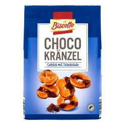 BISCOTTO Choco Kränzel / Choco Tatzen* Kuchen & Gebäck Bei Aldi Nord.