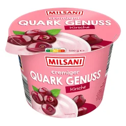 MILSANI Cremiger Quark-Genuss* Joghurt, Quark & Milchdesserts Bei Aldi Nord.