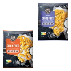 SPEISEZEIT Curly Fries / Cross Fries* Kartoffelprodukte – Pommes & Mehr Bei Aldi Nord.