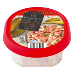 WONNEMEYER Delikatess Fleischsalat* Wurstaufschnitt & Streichwurst Bei Aldi Nord.