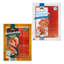 GUT DREI EICHEN Delikatess Rohschinken* Schinken & Salami Bei Aldi Nord.