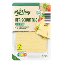 MYVAY Der Schnittige / Der Zerstreute* Milchersatz & Käseersatz Bei Aldi Nord.