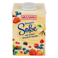 MILSANI Dessert-Sauce* Dips, Saucen & Dressings Bei Aldi Nord.|Desserts & Süßspeisen Bei Aldi Nord.
