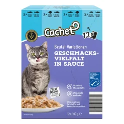 CACHET Feuchtfutter* Katzenfutter & Katzenstreu Bei Aldi Nord.