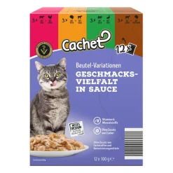 CACHET Feuchtfutter* Katzenfutter & Katzenstreu Bei Aldi Nord.