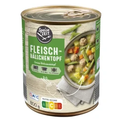 SPEISEZEIT Fleischbällchentopf* Suppen & Eintöpfe Bei Aldi Nord.
