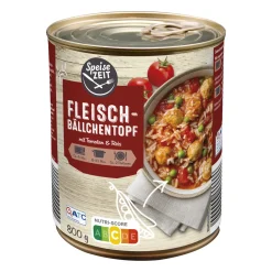 SPEISEZEIT Fleischbällchentopf* Suppen & Eintöpfe Bei Aldi Nord.