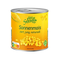 ALL SEASONS Gemüsemais* Gemüsekonserven Bei Aldi Nord.