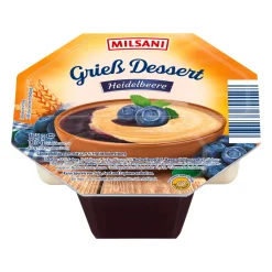 MILSANI Grieß Dessert* Desserts & Süßspeisen Bei Aldi Nord.