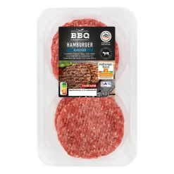 BBQ Hamburger* Rindfleisch Bei Aldi Nord.