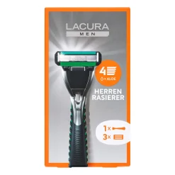 LACURA Herren-Rasierer* Rasierer, Klingen Und Rasierschaum Bei Aldi Nord.