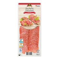GUT DREI EICHEN Herzhafte Edelsalami* Schinken & Salami Bei Aldi Nord.