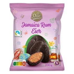 OSTERPHANTASIE Jamaica-Rum-Eier* Osterschokolade & Süßigkeiten Bei Aldi Nord.