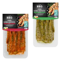 BBQ Jumbo-Garnelenspieße* Garnelen & Weitere Meeresfrüchte Bei Aldi Nord|Grillfisch & Meeresfrüchte Im Grillsortiment Von Aldi Nord.