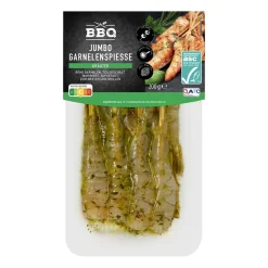 BBQ Jumbo-Garnelenspieße* Garnelen & Weitere Meeresfrüchte Bei Aldi Nord|Grillfisch & Meeresfrüchte Im Grillsortiment Von Aldi Nord.