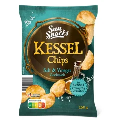 SUN SNACKS Kesselchips* Chips & Salzgebäck Bei Aldi Nord.