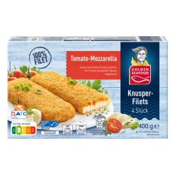 GOLDEN SEAFOOD Knusperfilets* Dosenfisch & Tiefkühlfisch Bei Aldi Nord
