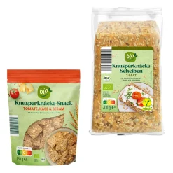 BIO Knusperknäcke* Brot & Toast Bei Aldi Nord.