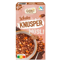 GOLDEN BRIDGE Knuspermüsli* Haferflocken, Müsli & Müsliriegel Bei Aldi Nord.