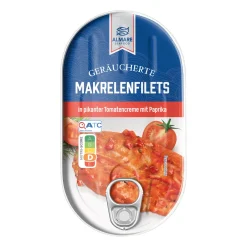ALMARE Makrelenfilets* Dosenfisch & Tiefkühlfisch Bei Aldi Nord