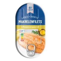 ALMARE Makrelenfilets* Dosenfisch & Tiefkühlfisch Bei Aldi Nord