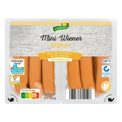 GUT DREI EICHEN / GÜLDENHOF Mini-Würstchen* Würstchen & Snackwurst Bei Aldi Nord.