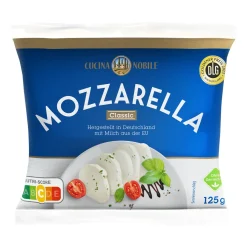 CUCINA NOBILE Mozzarella* Frischkäse & Weichkäse Bei Aldi Nord.