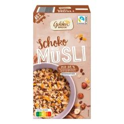 GOLDEN BRIDGE Müsli* Haferflocken, Müsli & Müsliriegel Bei Aldi Nord.