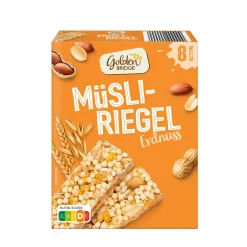 GOLDEN BRIDGE Müsliriegel* Haferflocken, Müsli & Müsliriegel Bei Aldi Nord.