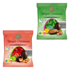 OSTERPHANTASIE Nougat-Eier* Osterschokolade & Süßigkeiten Bei Aldi Nord.