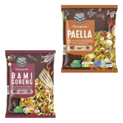 SPEISEZEIT Pfannengericht* Fertiggerichte Für Mikrowelle & Pfanne Bei Aldi Nord.