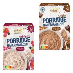 GOLDEN BRIDGE Porridge* Haferflocken, Müsli & Müsliriegel Bei Aldi Nord.