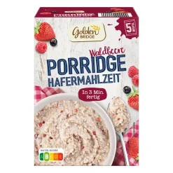 GOLDEN BRIDGE Porridge* Haferflocken, Müsli & Müsliriegel Bei Aldi Nord.