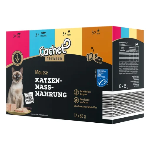 CACHET Premium Mousse* Katzenfutter & Katzenstreu Bei Aldi Nord.