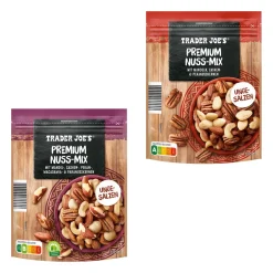 TRADER JOE'S Premium-Nuss-Mix* Nüsse, Trockenfrüchte, Kerne & Samen Bei Aldi Nord.