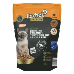 CACHET Premium-Trockenfutter* Katzenfutter & Katzenstreu Bei Aldi Nord.