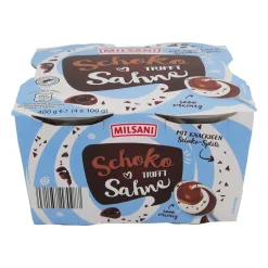 MILSANI Pudding trifft Sahne* Desserts & Süßspeisen Bei Aldi Nord.