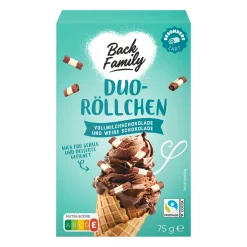 BACK FAMILY Raspelschokolade* Eisbecher & Eis-Toppings Bei Aldi Nord.