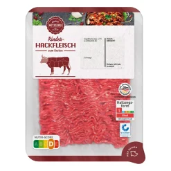 MEINE METZGEREI Rinderhackfleisch* Rindfleisch Bei Aldi Nord.