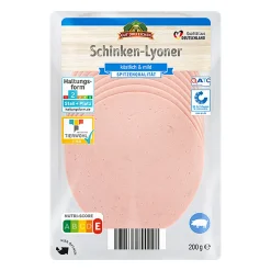 GUT DREI EICHEN Schinken-Lyoner* Wurstaufschnitt & Streichwurst Bei Aldi Nord.