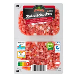 GUT DREI EICHEN Schinkenwürfel* Schweinefleisch Bei Aldi Nord.